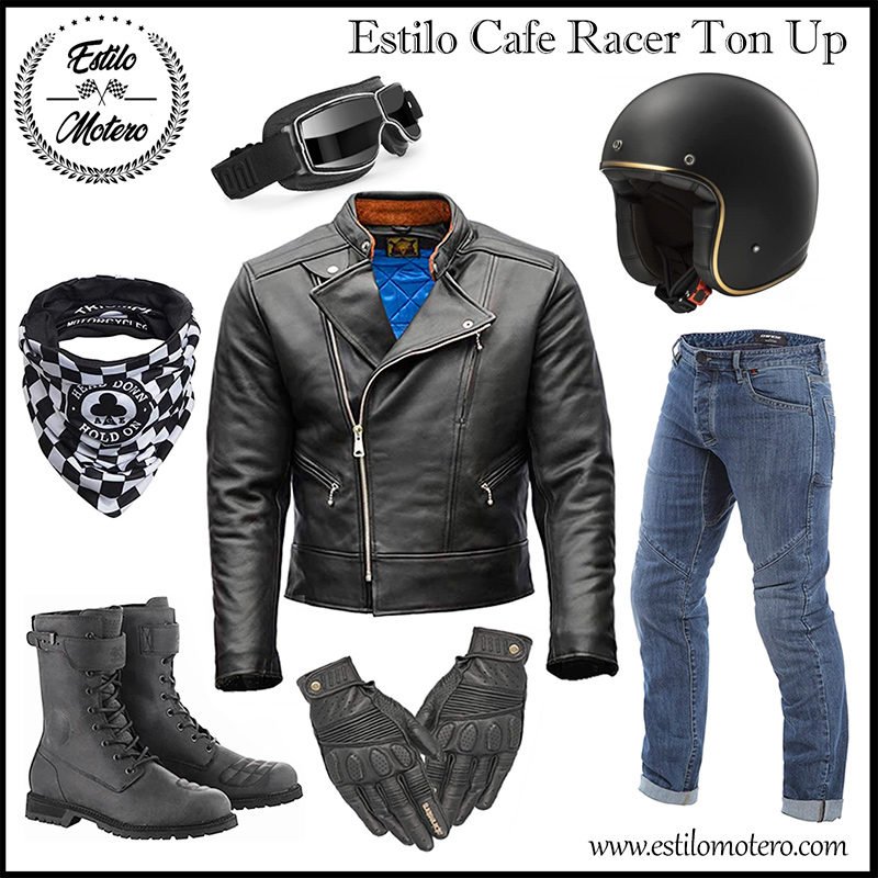 estilo cafe racer ton up para moteros
