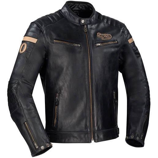 Chaqueta de piel de búfalo para moto