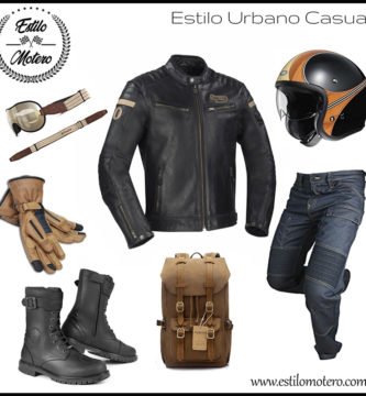 estilo urbano casual para moteros