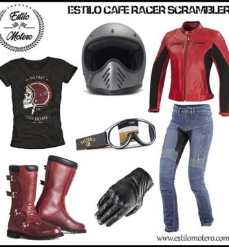 estilo cafe racer scrambler para moteras