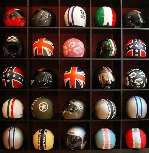 cascos estilo motero